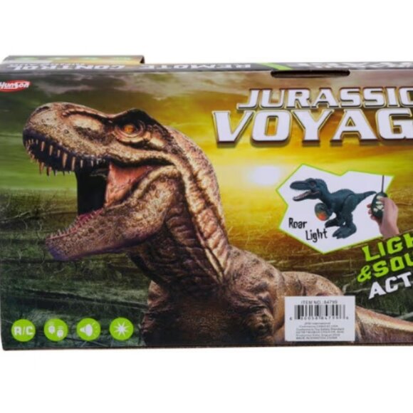 Jurassic Voyage Full Action Dinosaur  RC Remote  🆕📦⌚🏃🏻💨⚡🚚 - Picture 5 of 16